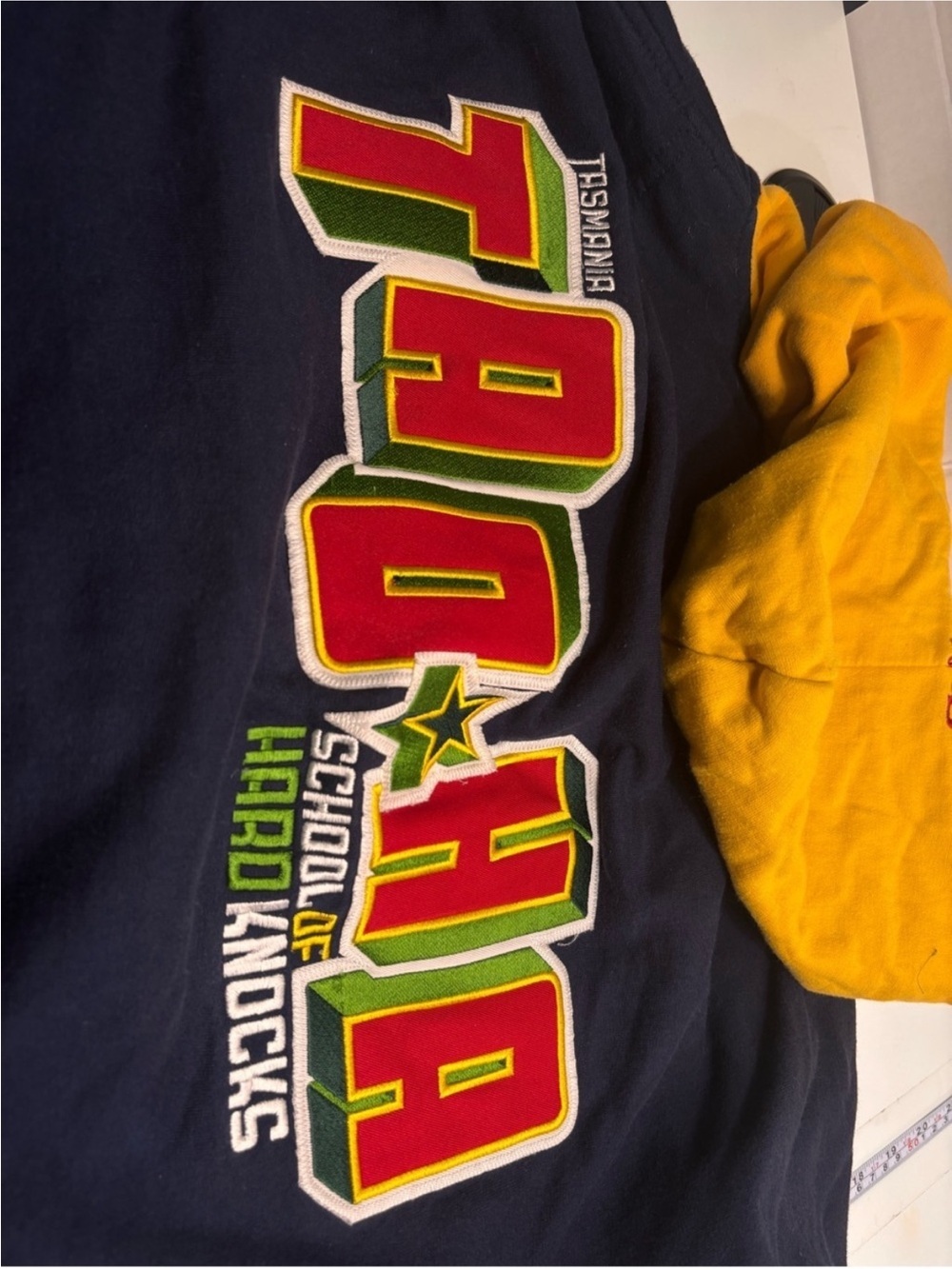 Vintage SOHK School of Hard Knocks Colorblock Zip-Up Hoodie Y2K Streetwear XL - Picture 9 of 11